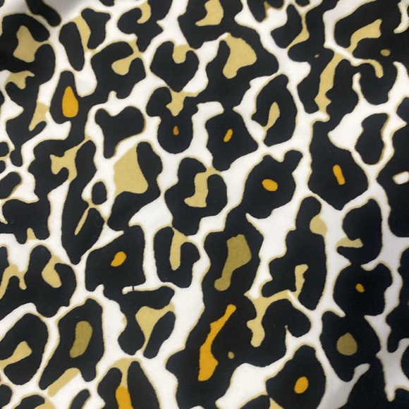 NWT Swimsuits for All TIE FRONT UNDERWIRE SWIMDRESS new leopard print sz 22 - Picture 3 of 8